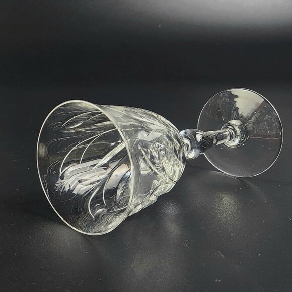 Vintage - Claret Wine Marlborough by Stuart - Single - 5 5/8" Tall - Chipped - Picture 6 of 9